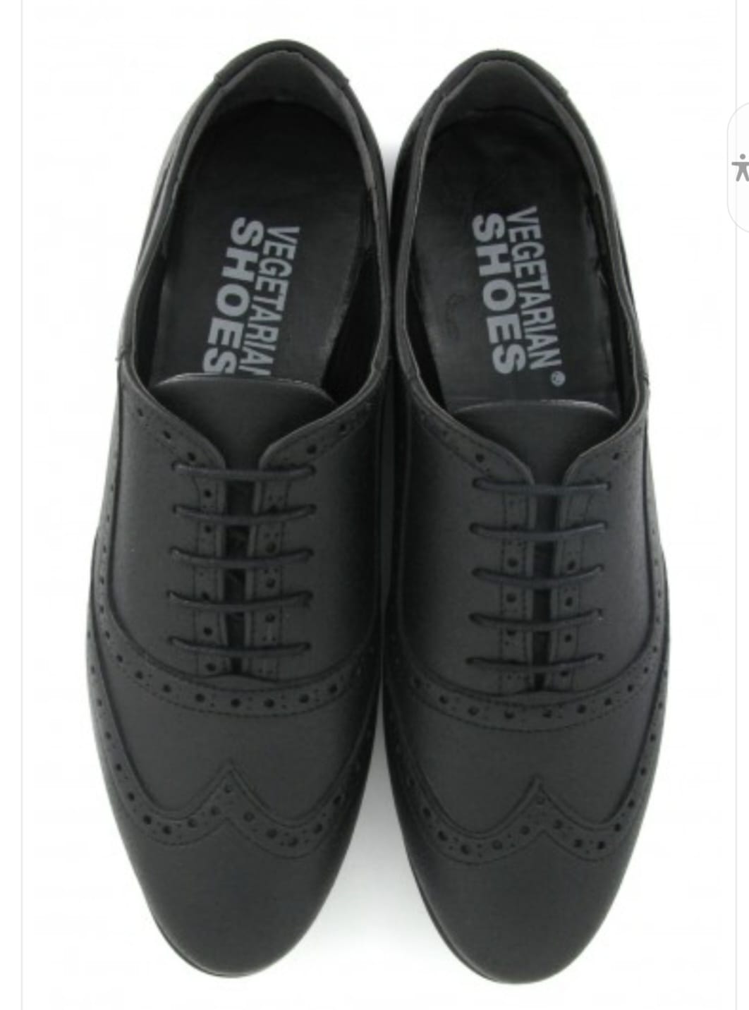 Oxford Vegan Brogue Nera